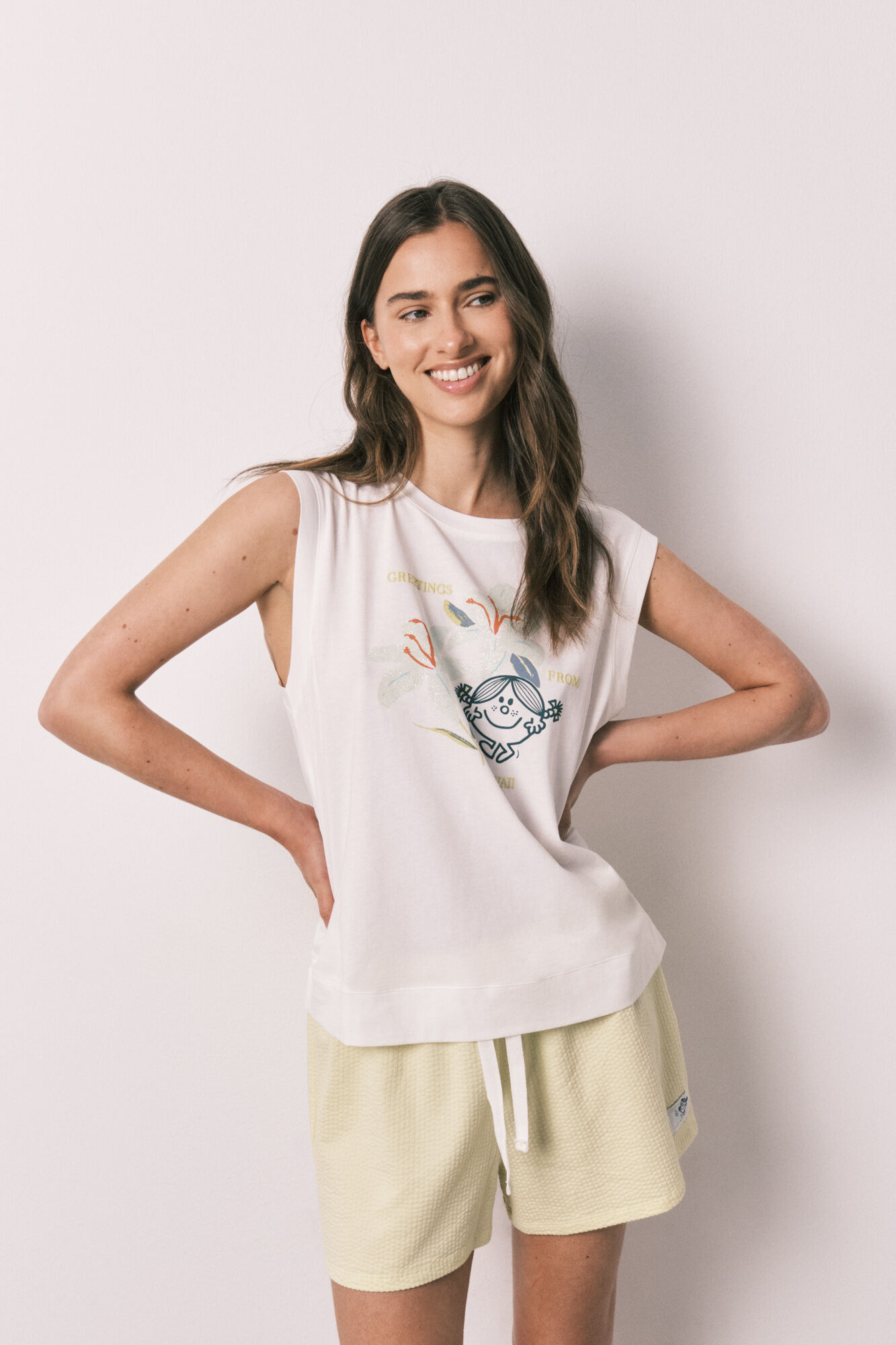 Women'secret Kratka pidžama bez rukava Little Miss&trade;