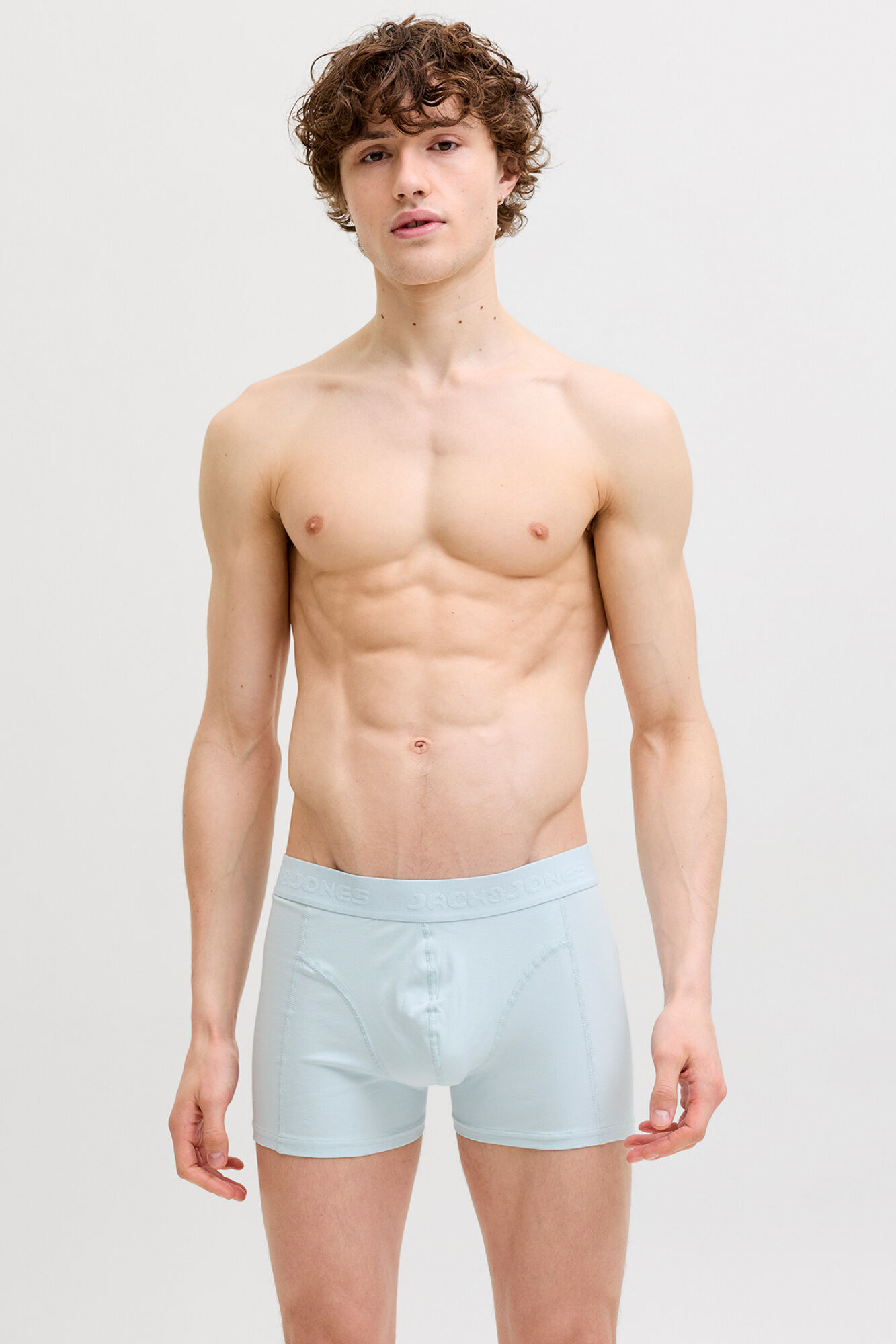 Jack & Jones Pack 3 boxers em algod&atilde;o org&acirc;nico