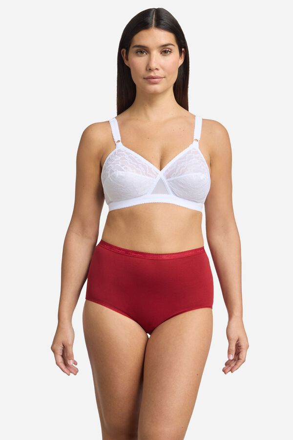 Playtex Pack x3 midi panties Cotton Bio Playtex imprim&eacute;