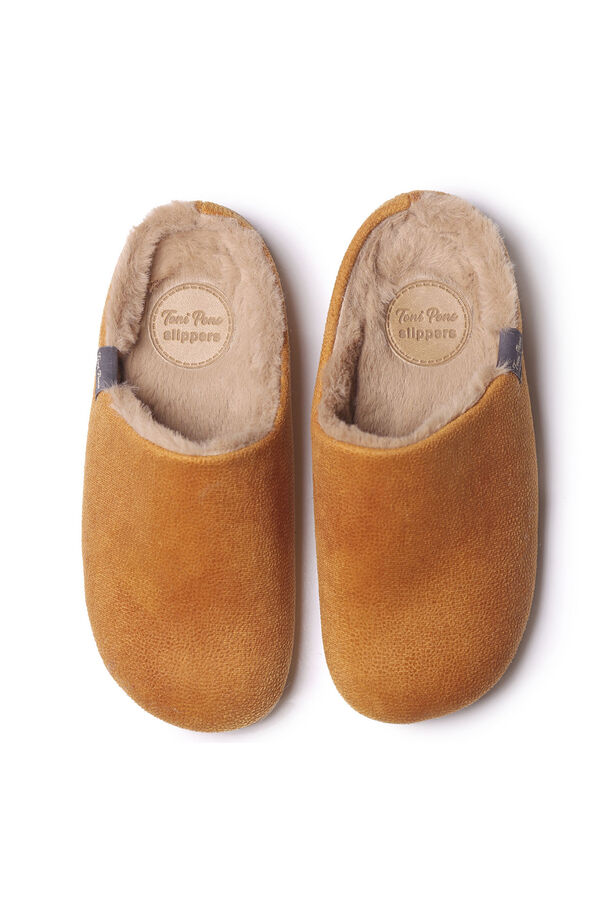 Toni Pons Chinelo tipo tamanco feminino castanho