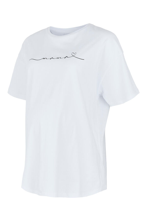 Womensecret Essentials maternity T-shirt blanc