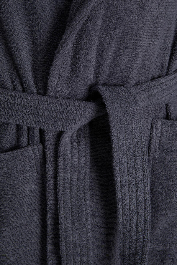 Womensecret Cotton bathrobe Grau