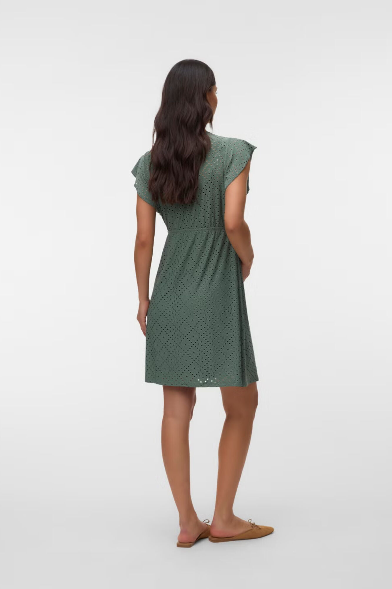 Mamalicious Openwork short dress maternity
