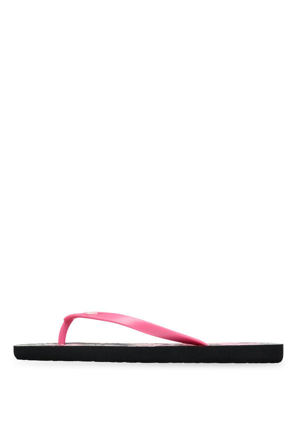 Roxy Chanclas estampado tropical negro