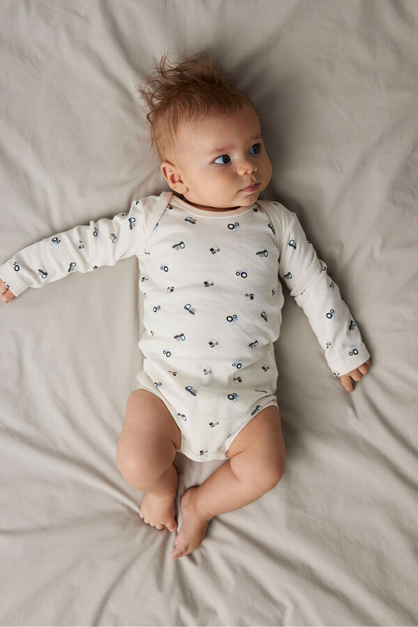 Name it Conjunto de 3 bodies para beb&ecirc; multicolour