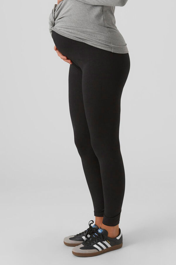 Womensecret Pack of 2 long Maternity leggings black