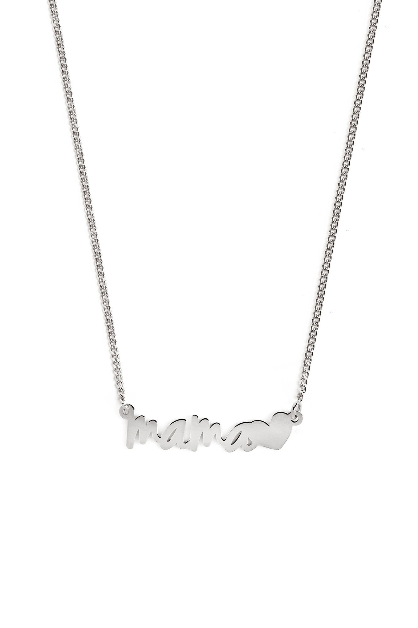 Singularu Collar Mam&aacute; Heart Plata