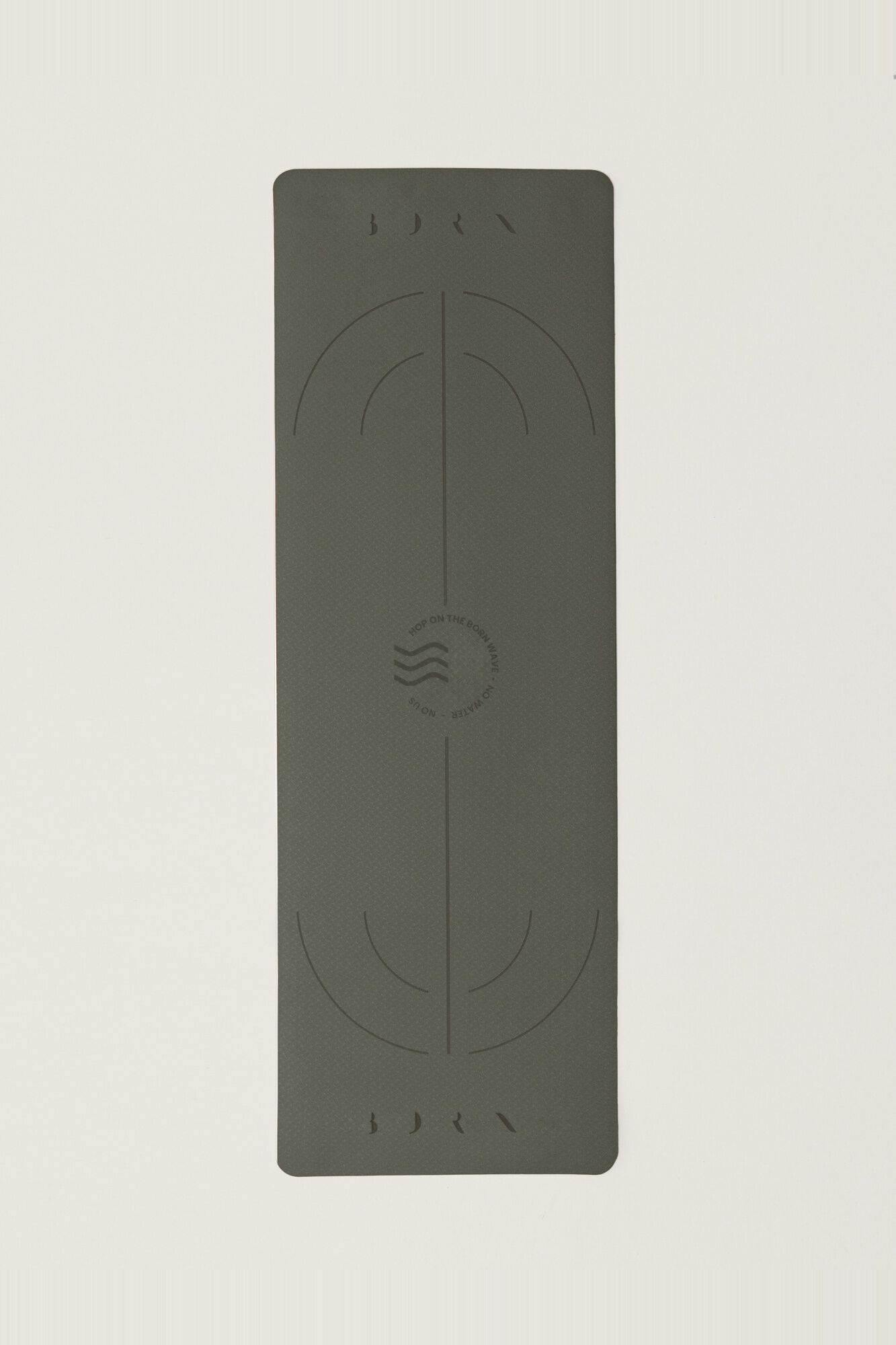 Born Living Yoga Matte 6mm Tea