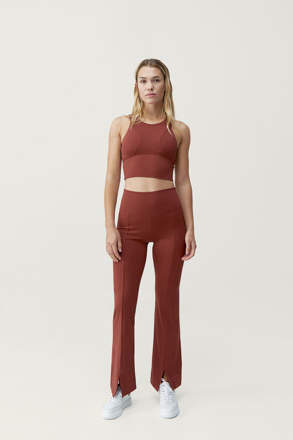 Womensecret Top Elin Mahogany imprimé