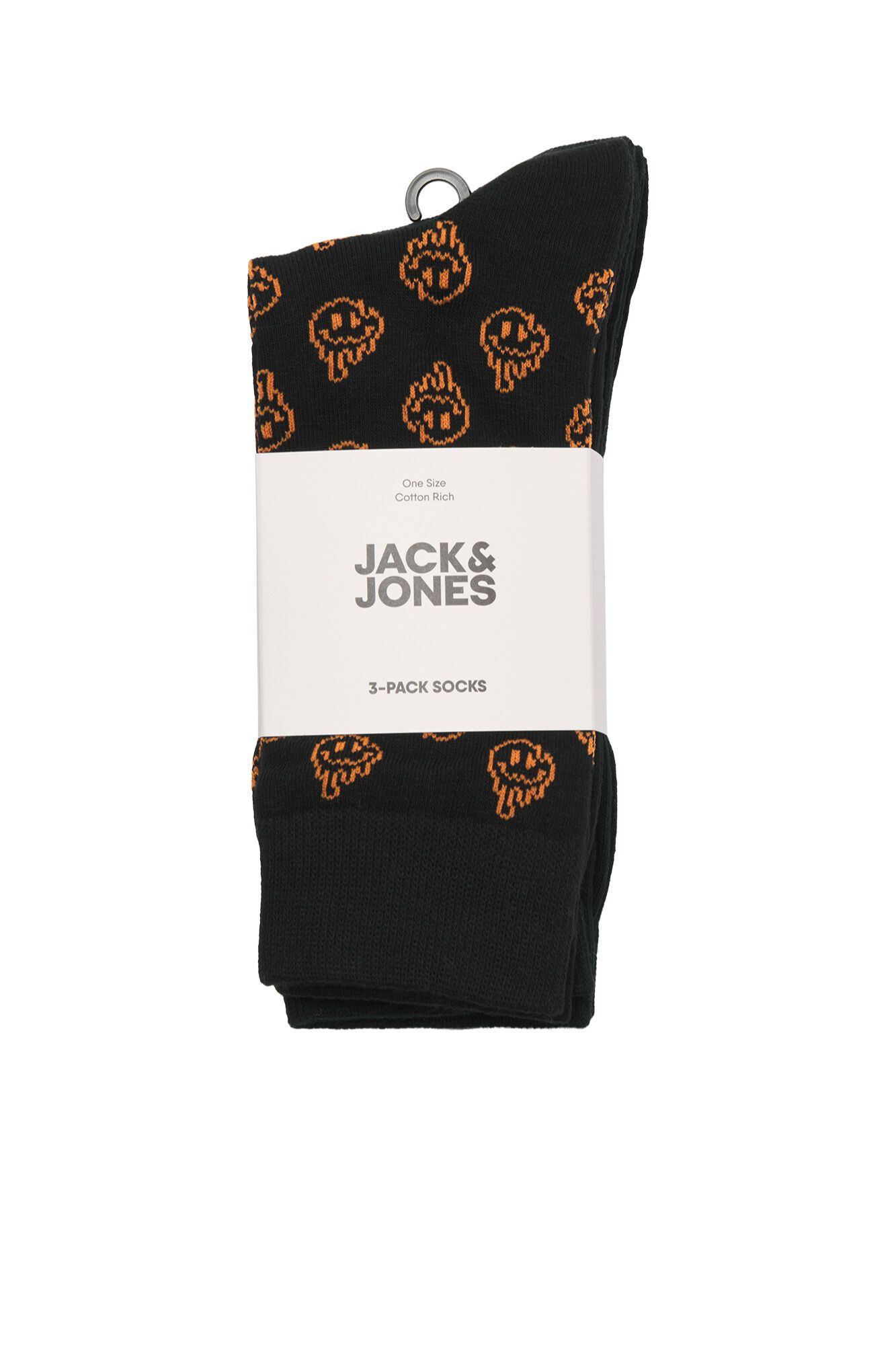 Jack & Jones Pack 3 meias de algod&atilde;o