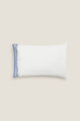Womensecret Yarn-dyed pillowcase 50 x 75 cm. Bijela