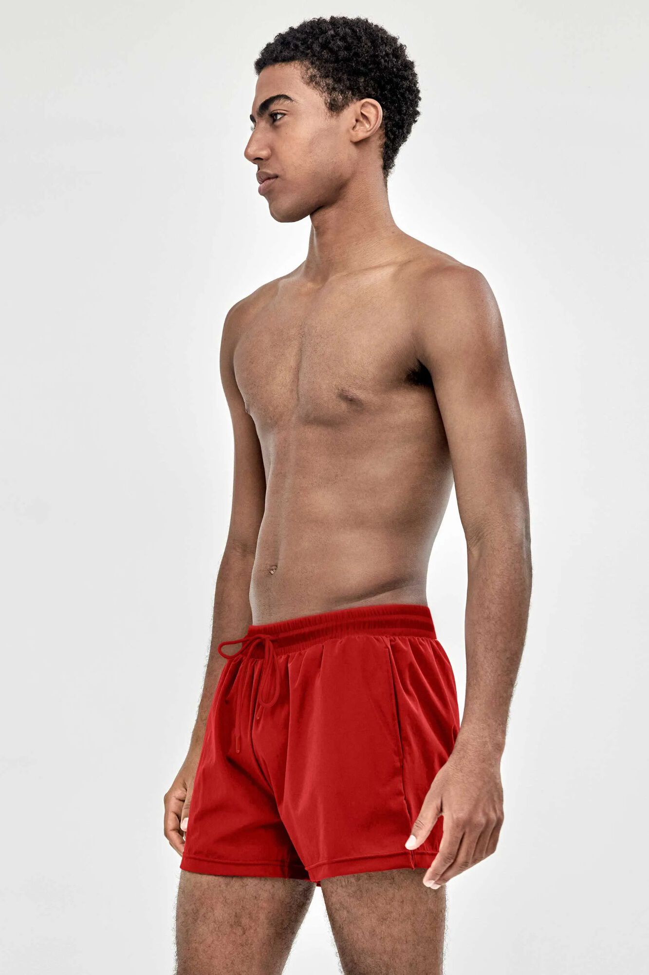 Gisela Schwarzer einfarbiger badeanzug f&uuml;r herren