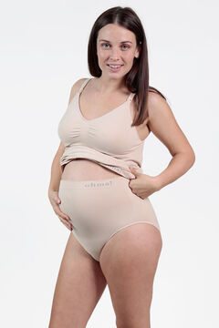 Womensecret Seamless maternity panty brown