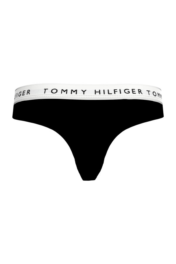 Tommy Jeans Thong logo Crna