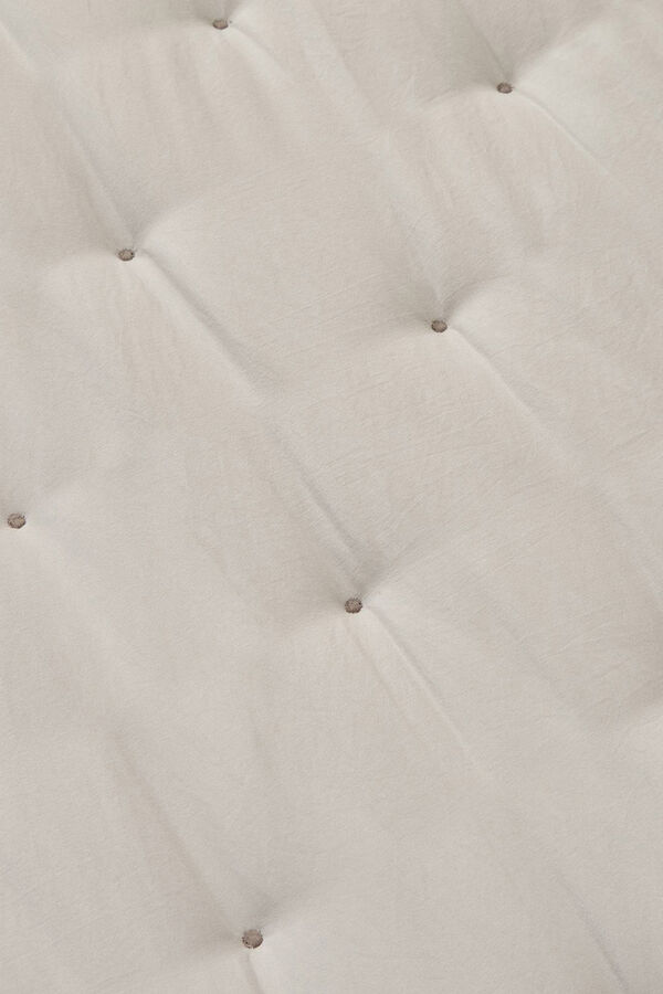 Textura Edred&oacute;n liso reversible puntos gris