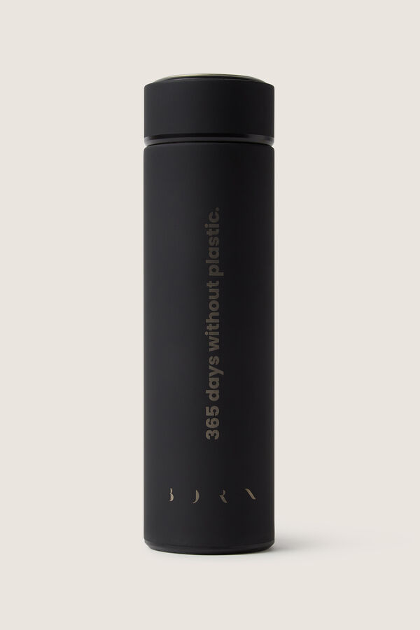 Born Living Yoga 366 Botella t&eacute;rmica 2.0 negro&nbsp; negro