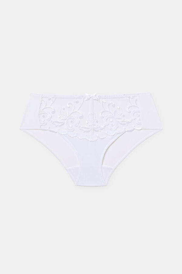 Playtex Braga midi microfibra blanco