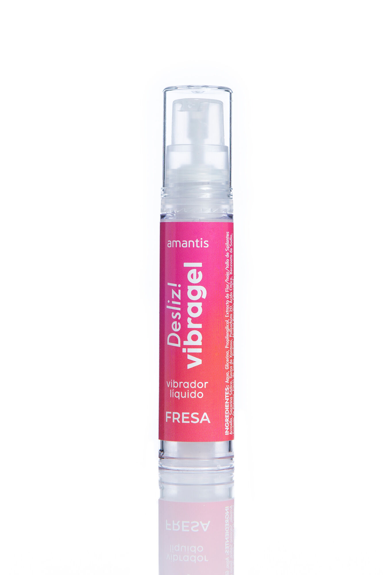 Amantis Vibrador l&iacute;quido fresa 10ml