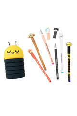 Mr. Wonderful Set of 6 Bo-Bo erasable pens + Capibara silicone case printed