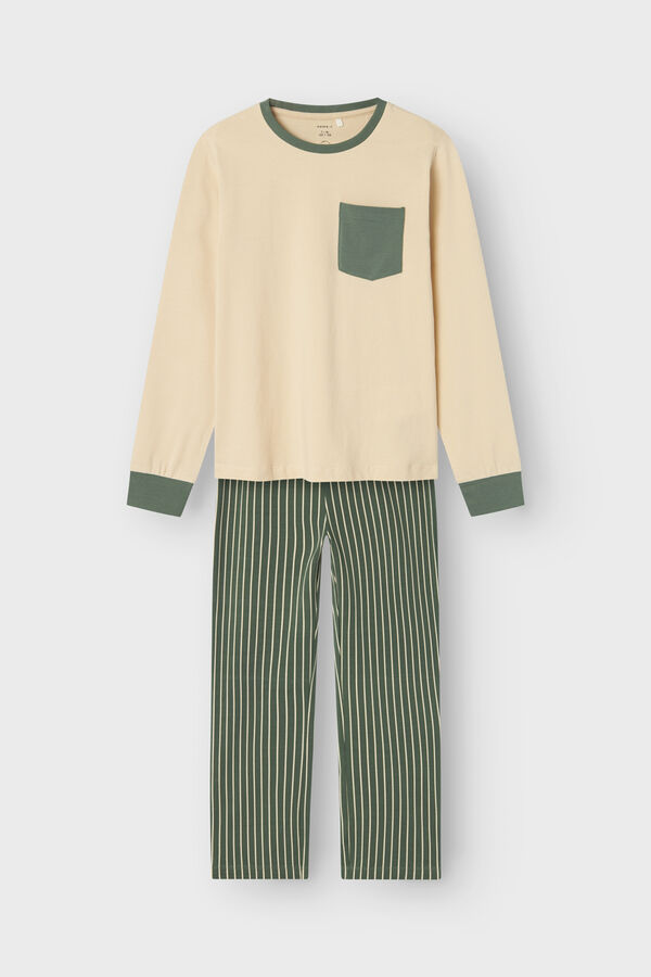 Name it Pijama manga larga ni&ntilde;o verde