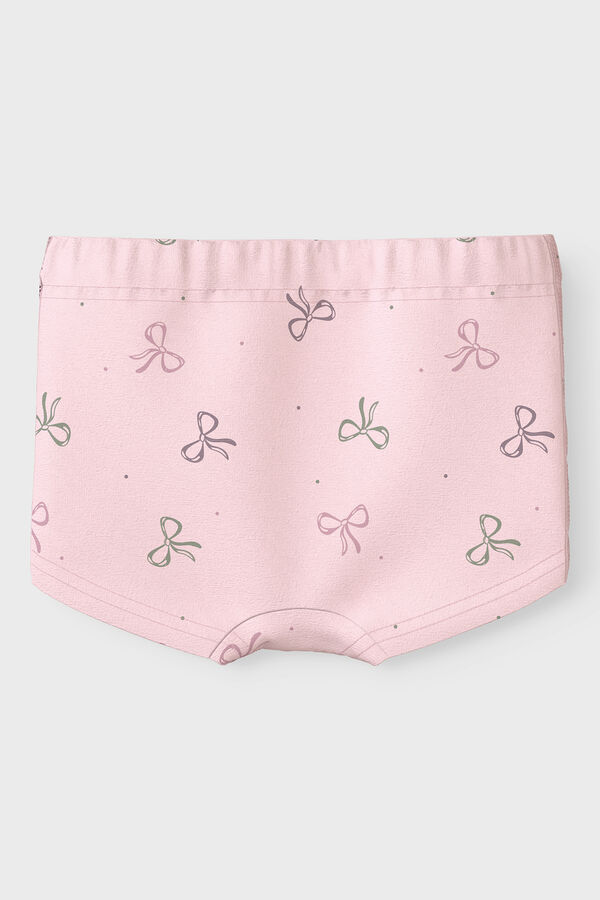 Name it 3er-Pack Slips mit Schleife Rosa