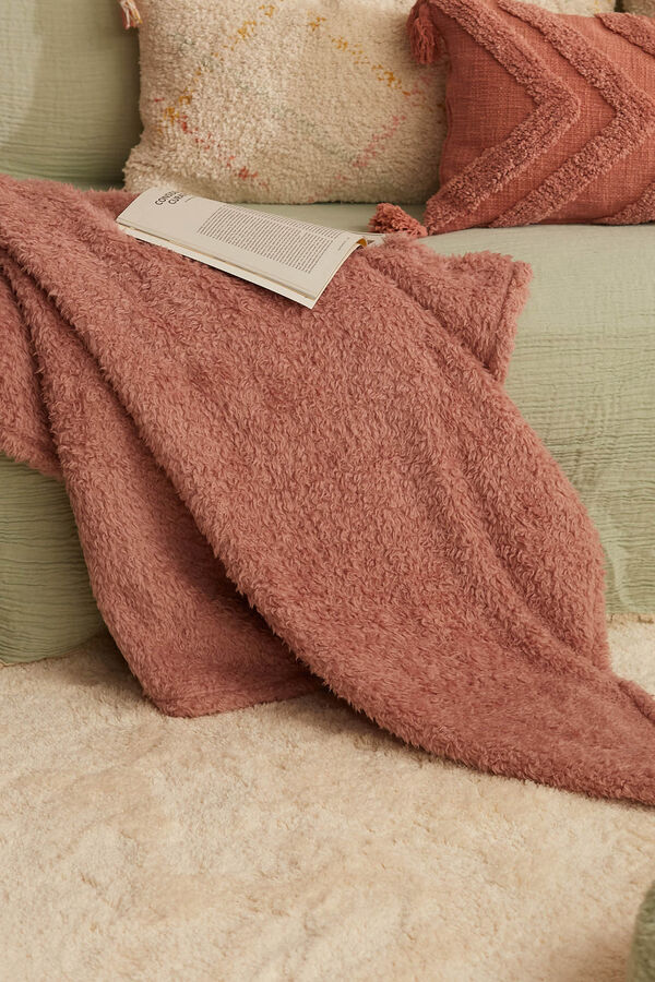 Calma House Plaid rosa Tedy rosa