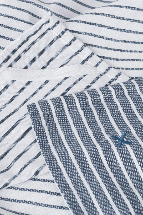 Womensecret 2-pack striped cotton cloths kék