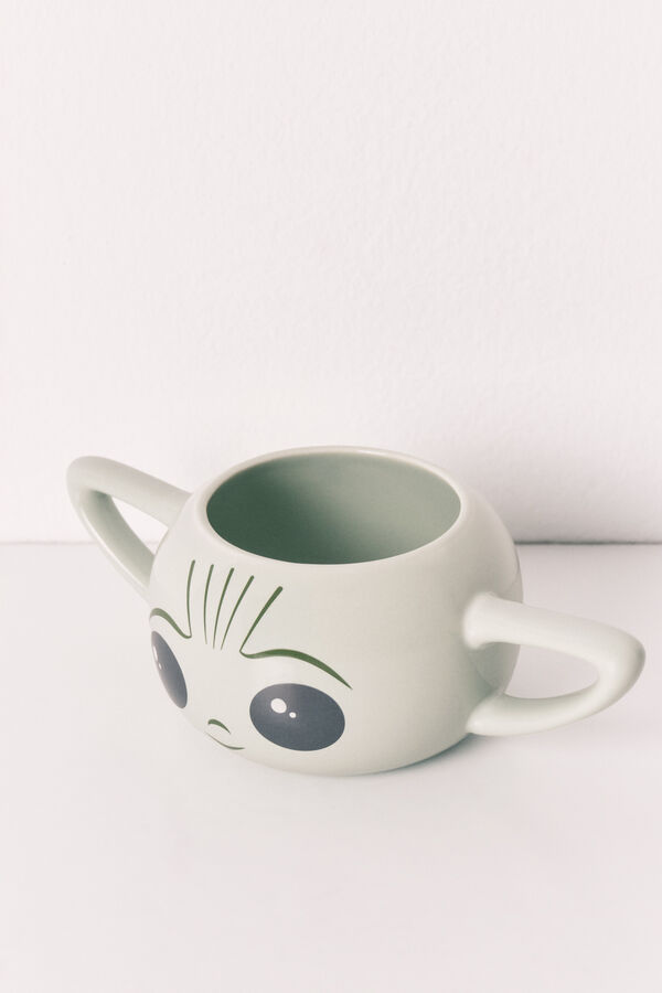 Women'secret Ceramic Baby Yoda mug green
