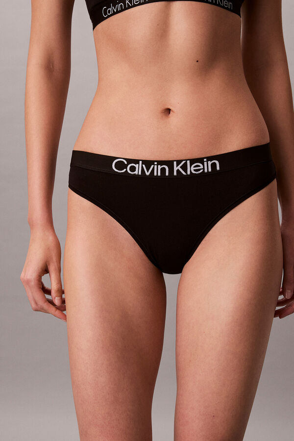 Calvin Klein Pack 3 bragas logo negro