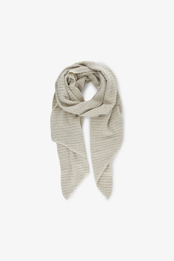 Womensecret Long textured scarf Bijela
