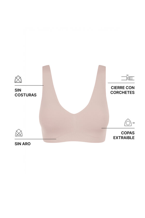 Women'secret Nude microfibre bra DREAMY nude