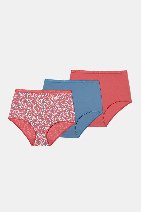 Playtex 3er-Pack H&ouml;schen mit hoher Slips mit Print