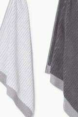 Womensecret 2-pack cotton towelling cloths grey