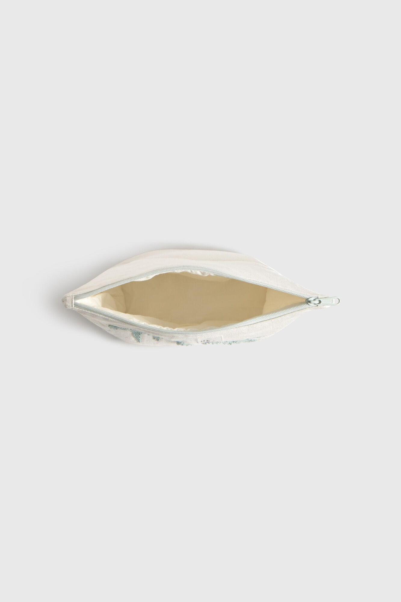 Textura Kulturbeutel aus Baumwolle mit Palmenmuster