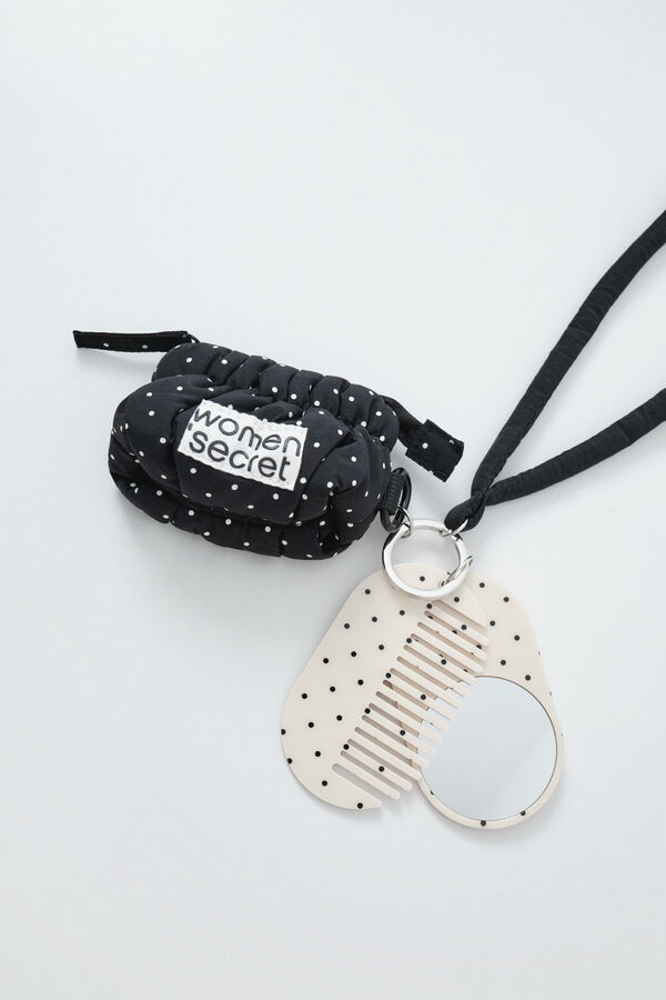 Women'secret Monedero, peine y espejo estampado