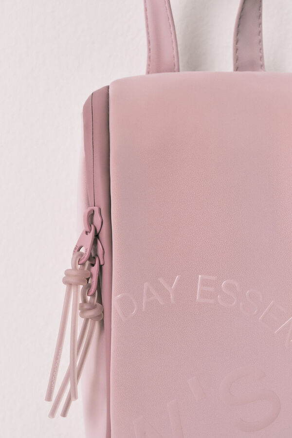 Women'secret Pink medium zip handle vanity case pink