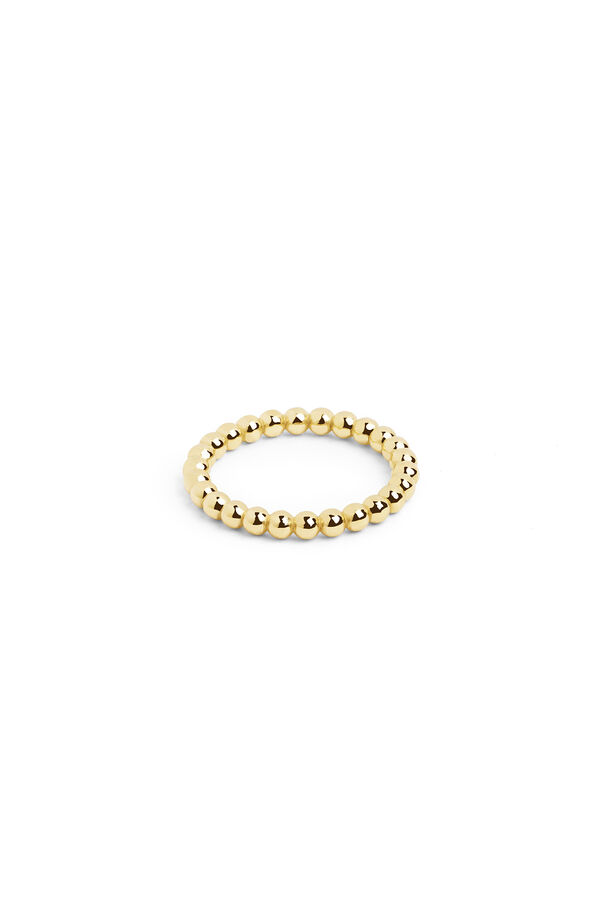 Womensecret Gold Midi Pebbles Ring rávasalt mintás