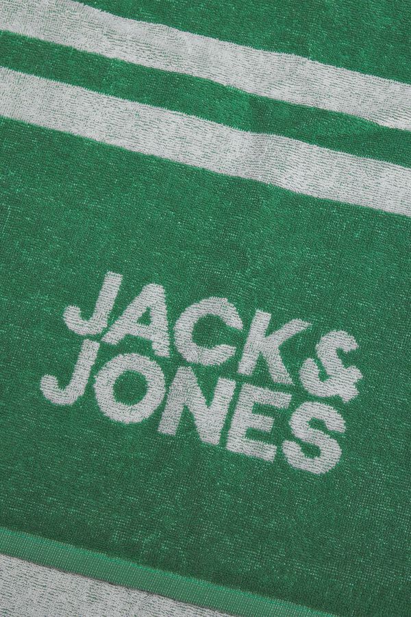 Jack & Jones Toalha de praia 100% algod&atilde;o verde