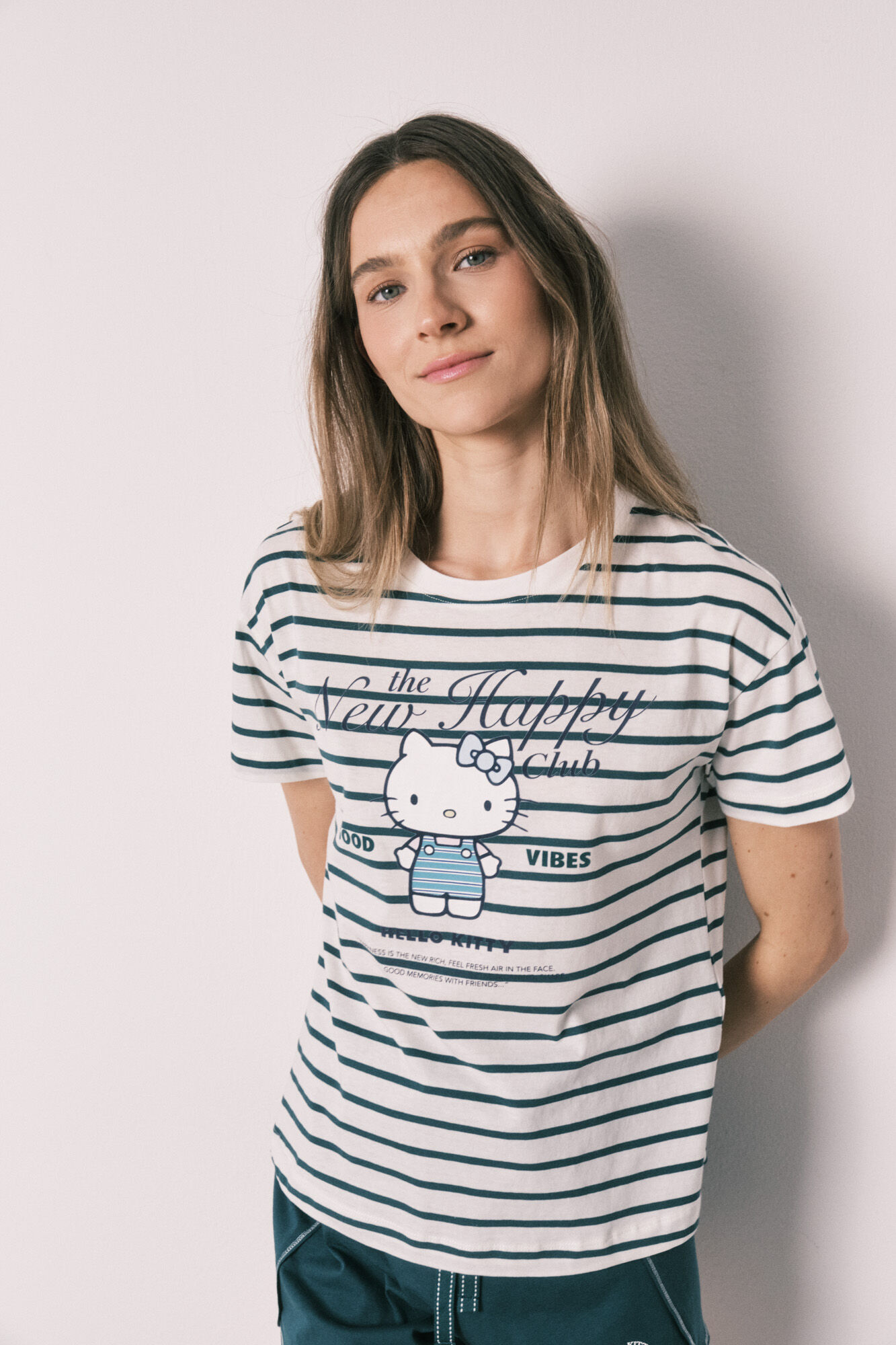 Women'secret Striped short pyjamas HELLO KITTY