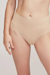 Gisela High-waisted seamless panty Nude