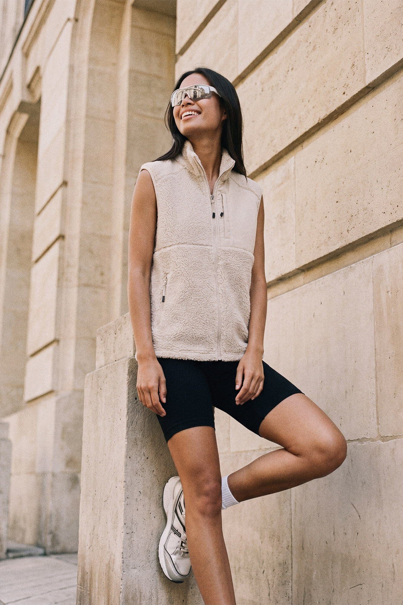 Only Play Sport fleece gilet