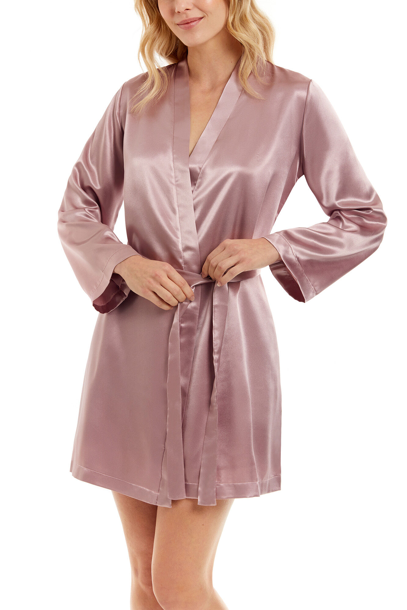 Ivette Bridal Kurzer Partymantel aus Satin