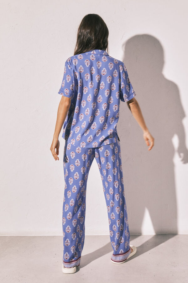 Women'secret Duga pidžama ko&scaron;ulja sa printom pečata Print