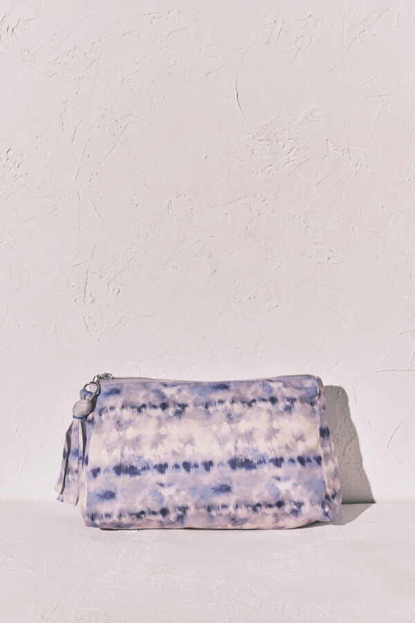 Women'secret Sac pour maillot de bain imperm&eacute;able tie dye lila bleu