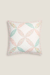 Womensecret Reversible patchwork cushion cover rózsaszín