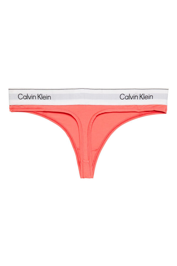 Calvin Klein Individual thong panty Koralna