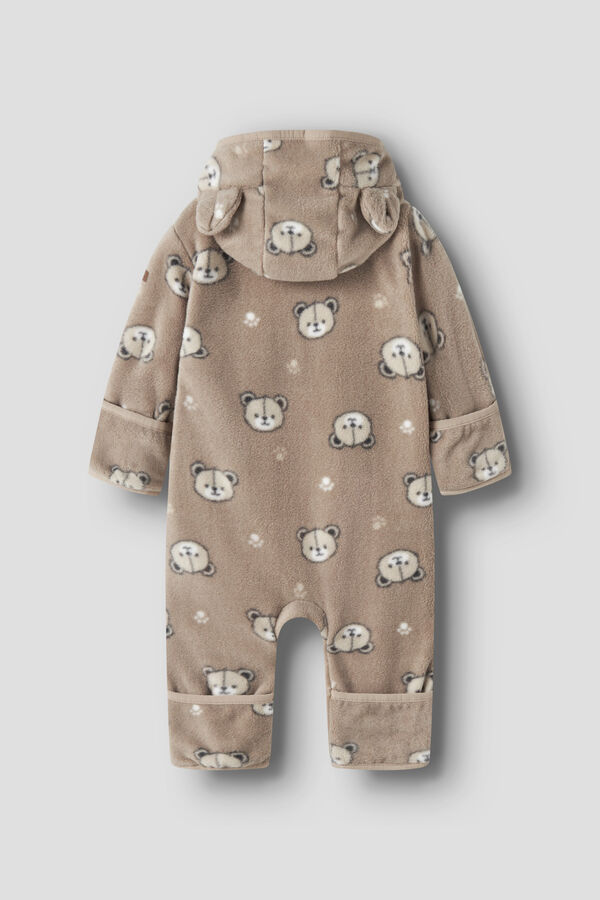 Name It One-piece fleece jumpsuit  nude