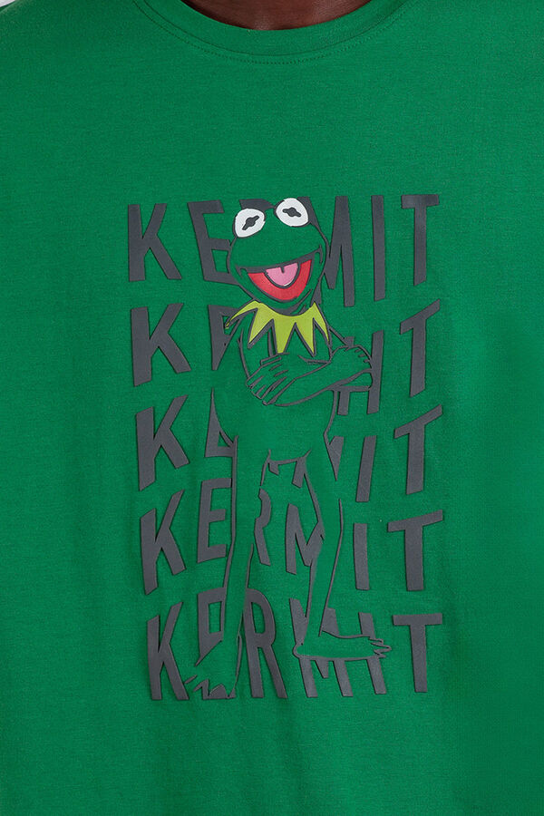 Admas Disney Kermit Letters Short Pajamas vert