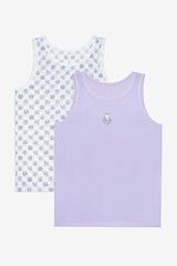 Penti Top para crian&ccedil;a (2 unidades) estampado