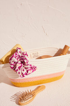 Womensecret Multicolour striped 100% cotton basket printed